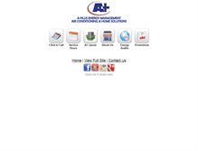 Tablet Screenshot of aplusac.com